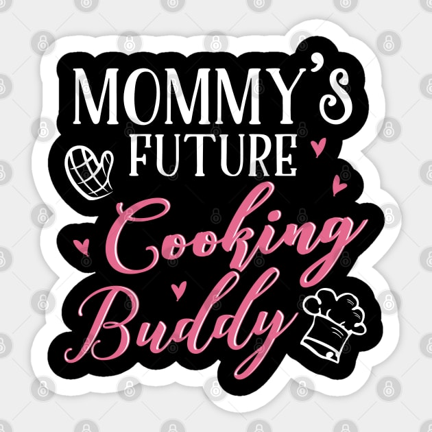 Cooking Mom and Baby Matching T-shirts Gift Sticker by KsuAnn